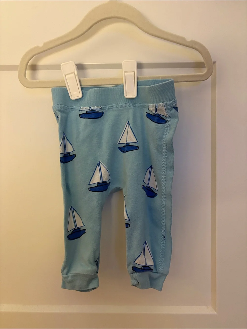 Monica + Andy Baby Boy Sailboat One-Piece Matching Set 3-6 Months